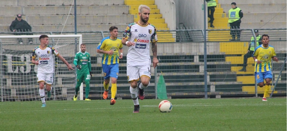Calcio serie C. Dopo tre risultati utili consecutivi il Trento va ko contro la Pergolettese